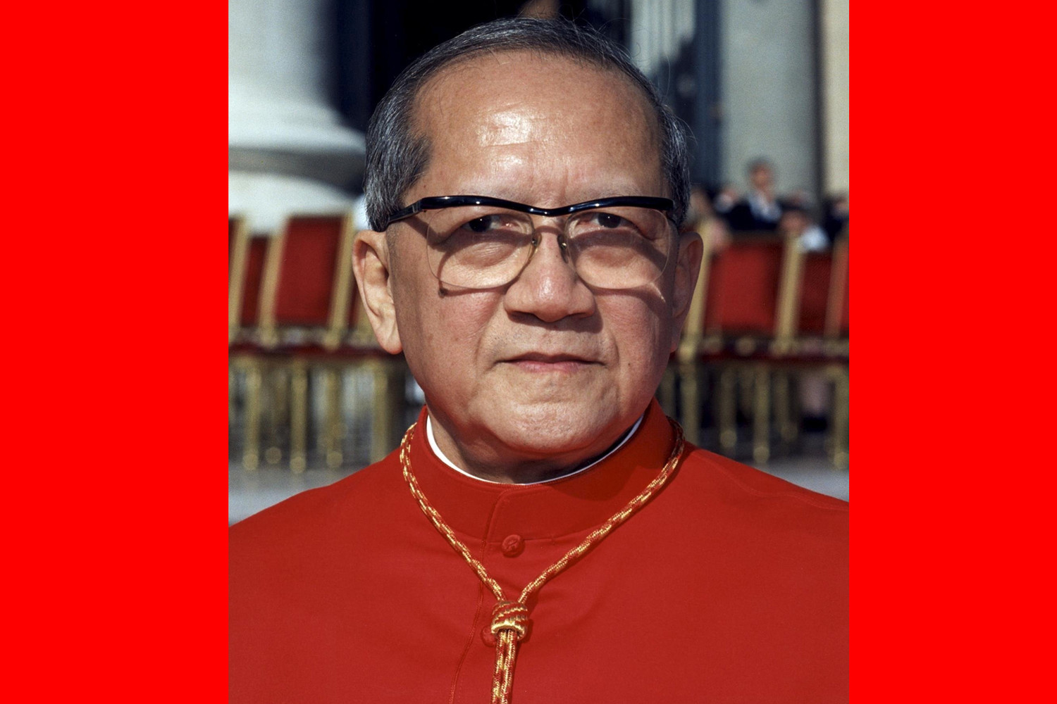 Vietnamese Cardinal Francois Nguyen Van Thuan is pictured at the Vatican in this 2001 file photo. Pope Francis cited the late cardinal in "Gaudete et Exsultate" ("Rejoice and Be Glad"), the apostolic exhortation on holiness published April 9.